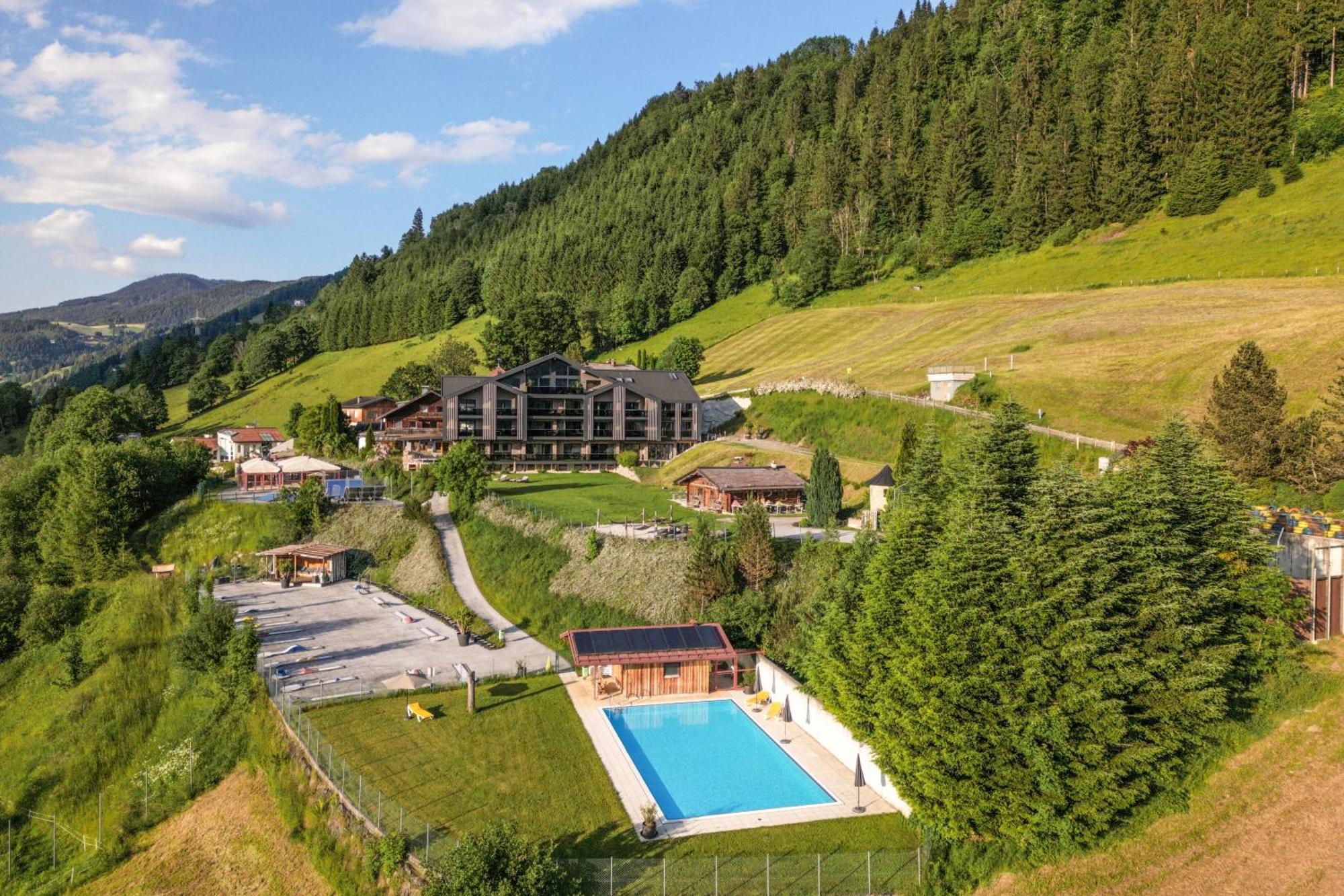 Weitenmoos Panorama Apartments Sankt Johann im Pongau Luaran gambar