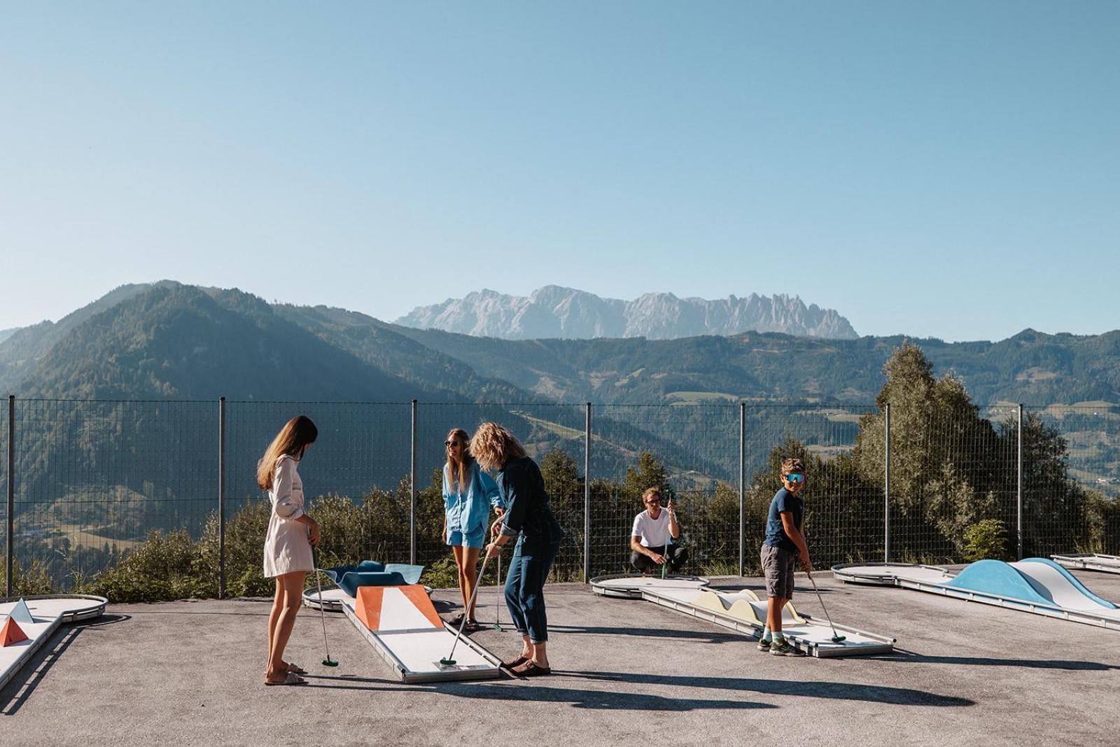 Weitenmoos Panorama Apartments Sankt Johann im Pongau Luaran gambar