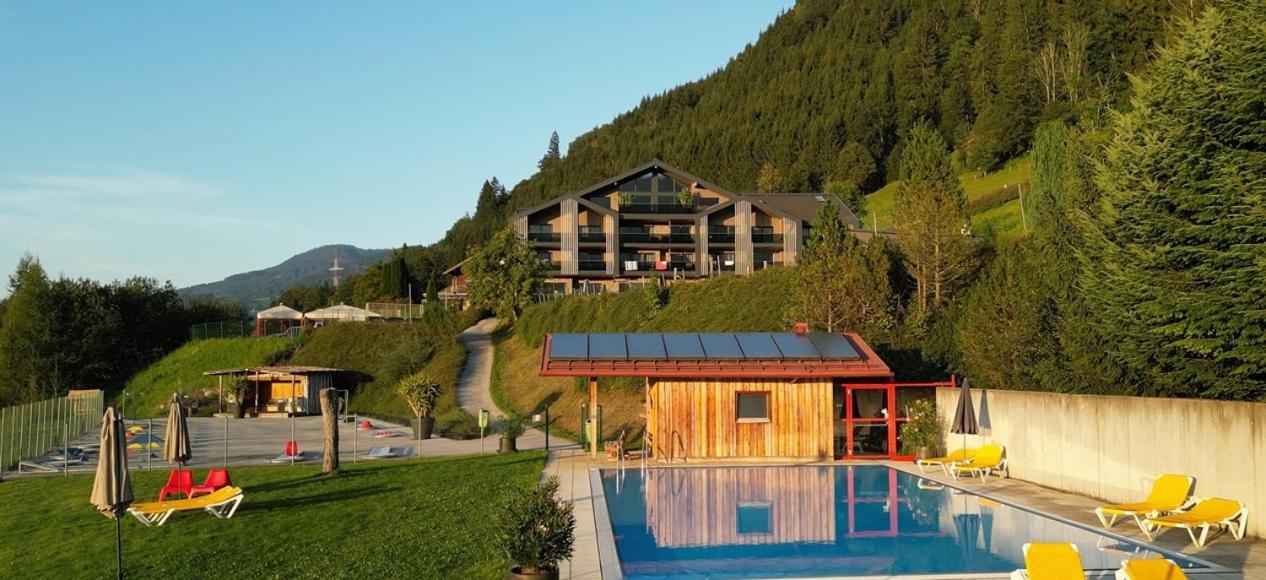Weitenmoos Panorama Apartments Sankt Johann im Pongau Luaran gambar